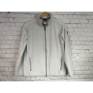 Patagonia Synchilla Jacket Women's Cream Fleece Full Zip Medium
